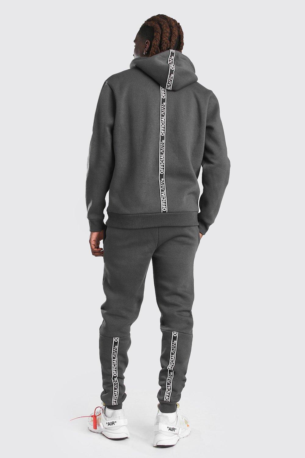 Official MAN Tape Hooded Tracksuit